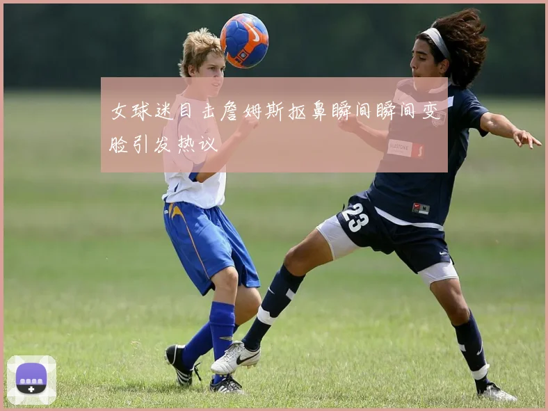 女球迷目击詹姆斯抠鼻瞬间瞬间变脸引发热议