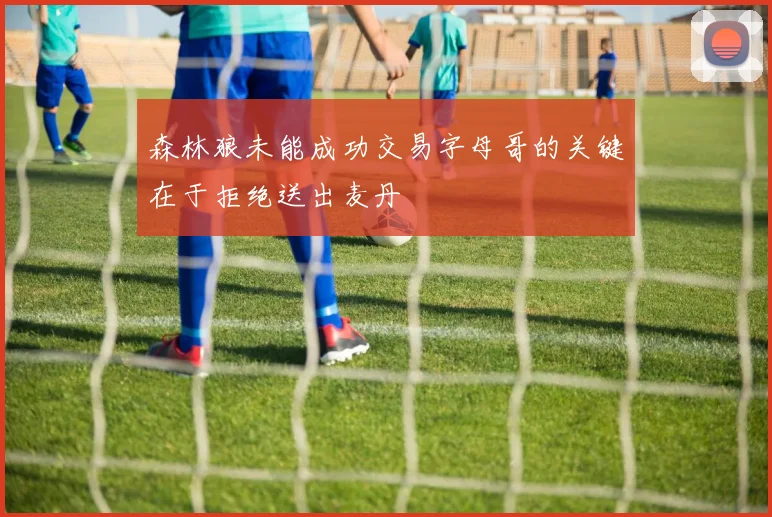 森林狼未能成功交易字母哥的关键在于拒绝送出麦丹